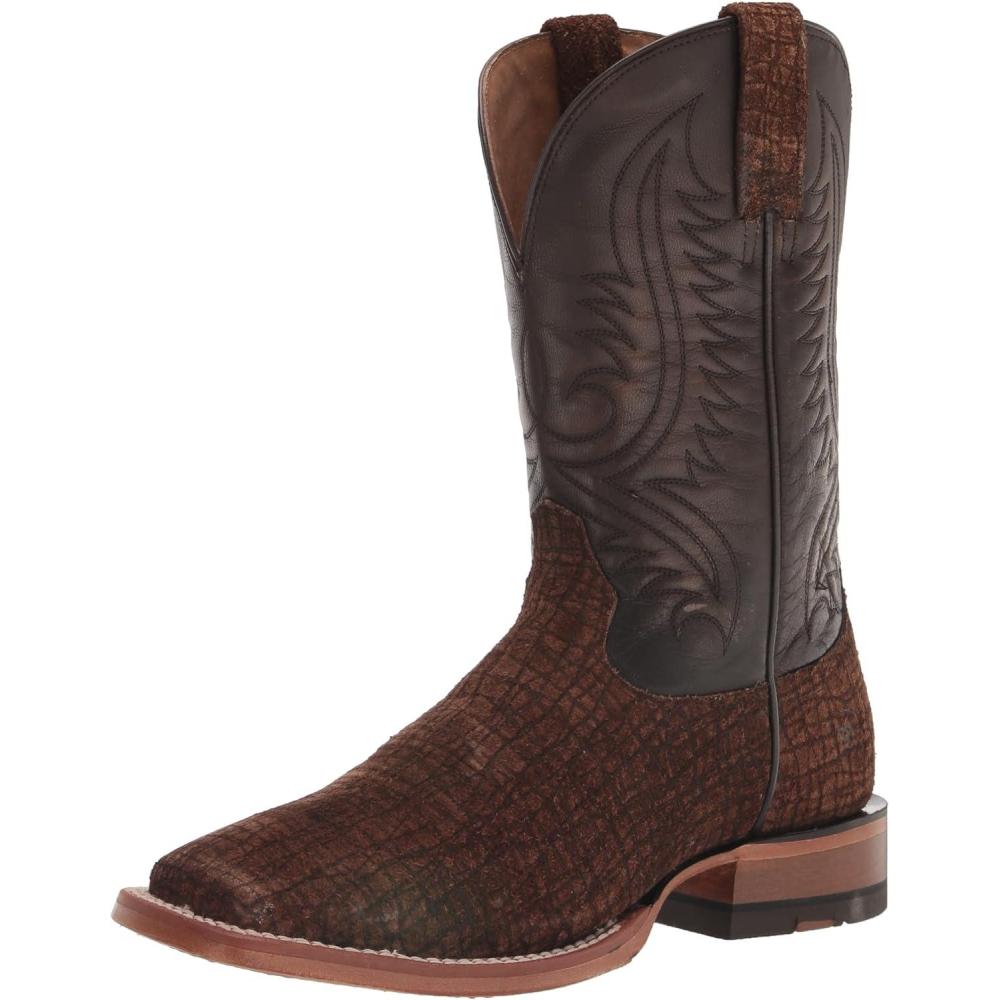 imageFargo Circuit Boots by AriatAntique Tan Hippo Print