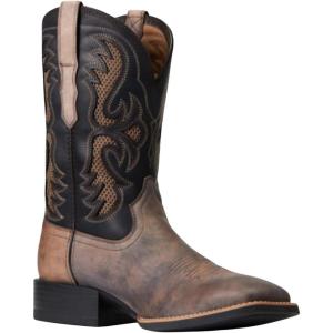 ARIAT mens Sport Fresco Venttek Western Boot(Herd Brown)