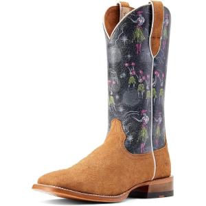 Ariat Men’s Frontier Aloha Western Boot(Rusty Roughout)