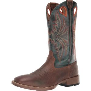Ariat Men’s Granger Ultra Cowboy Boot(Brown Bark/Sea Green)