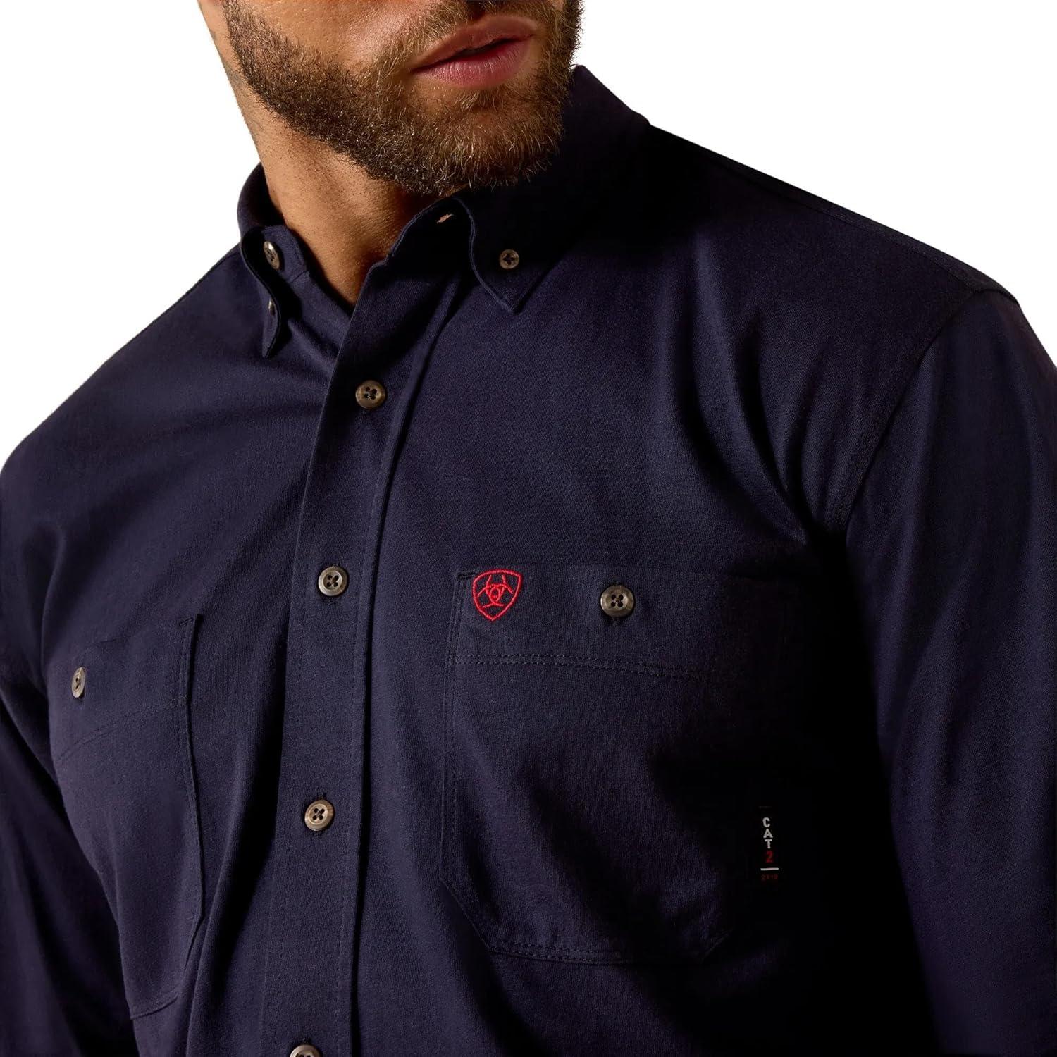 imageARIAT Mens FR Airified Work ShirtNavy