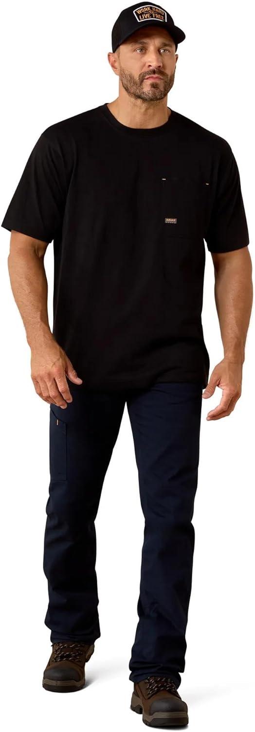 imageARIAT Mens Rebar Workman Graveyard TShirt Black