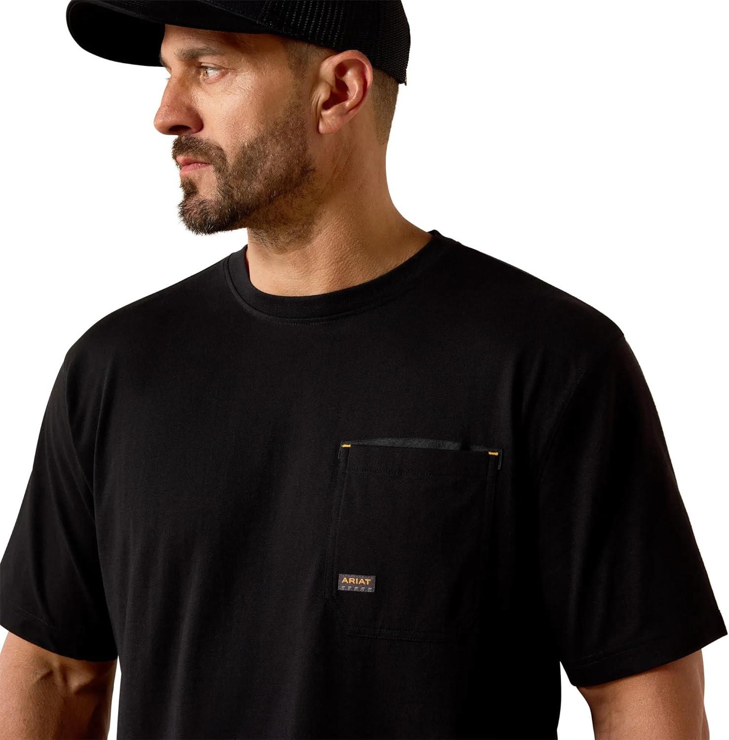 imageARIAT Mens Rebar Workman Graveyard TShirt Black