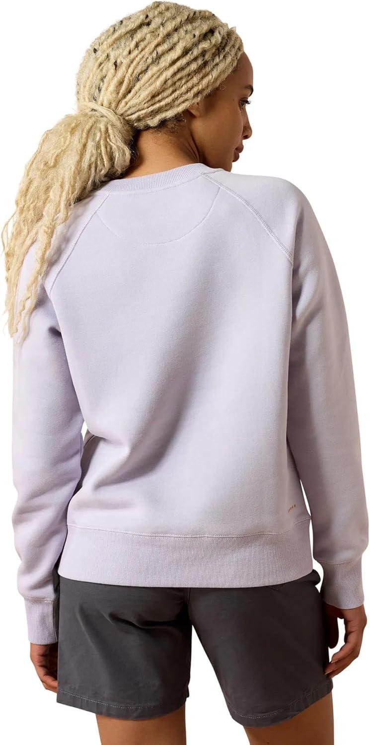 imageARIAT Womens Rebar Lightweight Fleece Sweatshirt