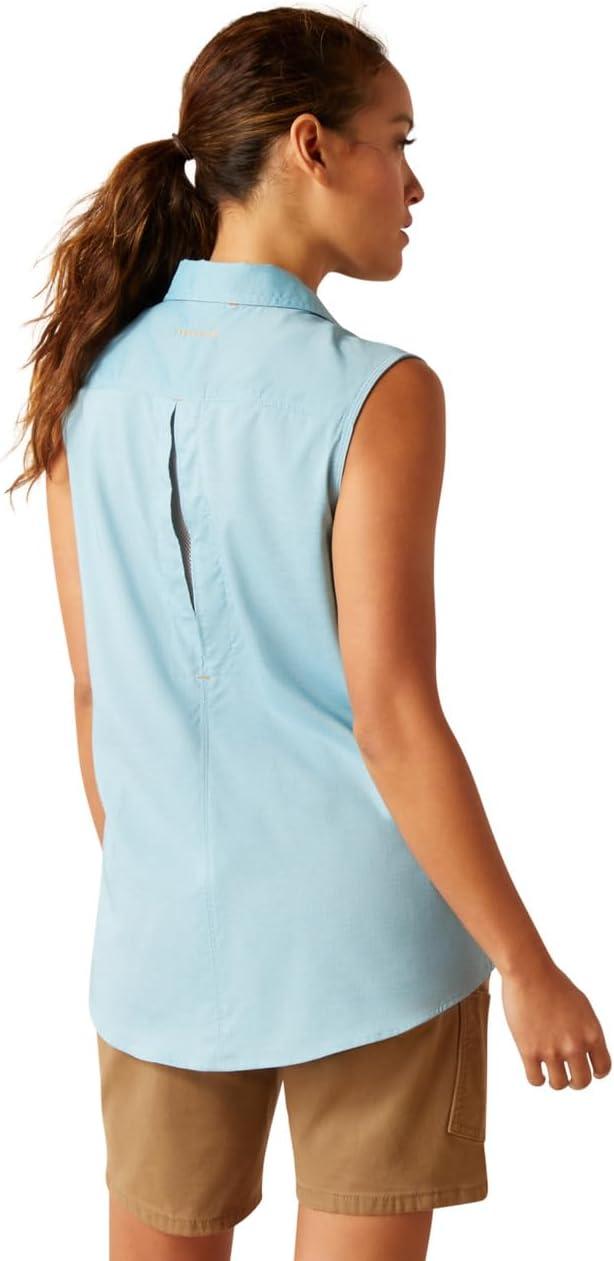 imageARIAT Womens Rebar Made Tough Venttek Durastretch TankBluejay Heather