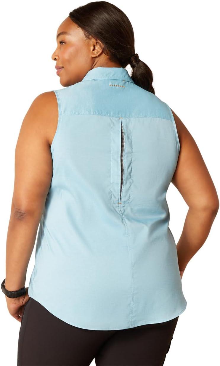 imageARIAT Womens Rebar Made Tough Venttek Durastretch TankBluejay Heather
