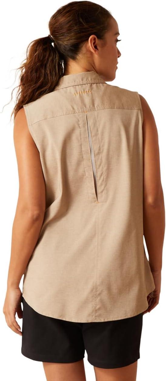 imageARIAT Womens Rebar Made Tough Venttek Durastretch TankSepia Heather
