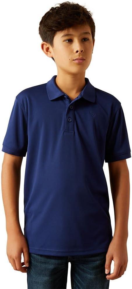 imageAriat Boys Tek PoloBlue Depths