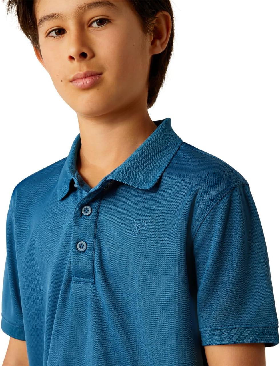 imageAriat Boys Tek PoloBlue Sapphire
