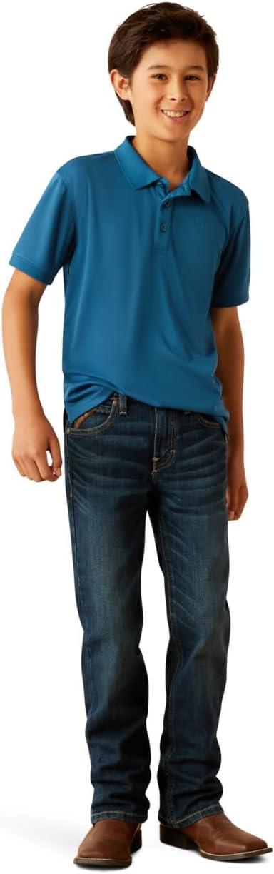 imageAriat Boys Tek PoloBlue Sapphire