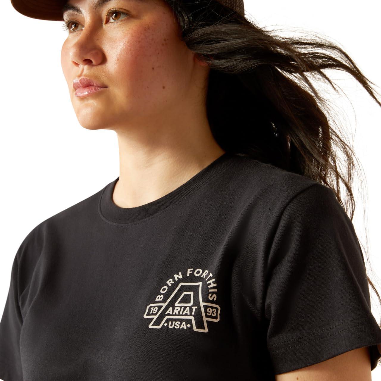 imageAriat Womens Rebar Cotton Strong Hardhead TShirtBlack