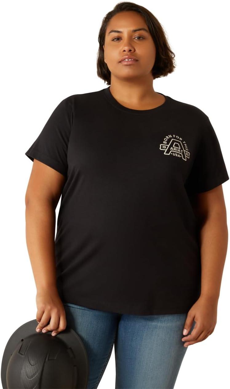 imageAriat Womens Rebar Cotton Strong Hardhead TShirtBlack