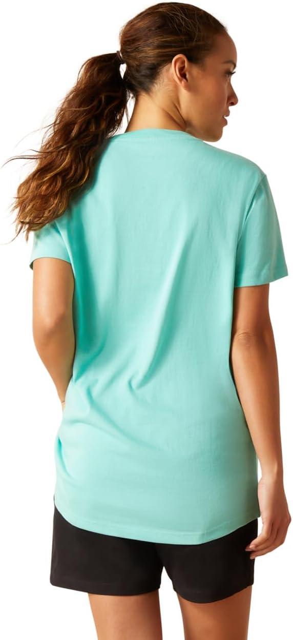 imageAriat Womens Rebar Cotton Strong Space Dyed TShirtPool