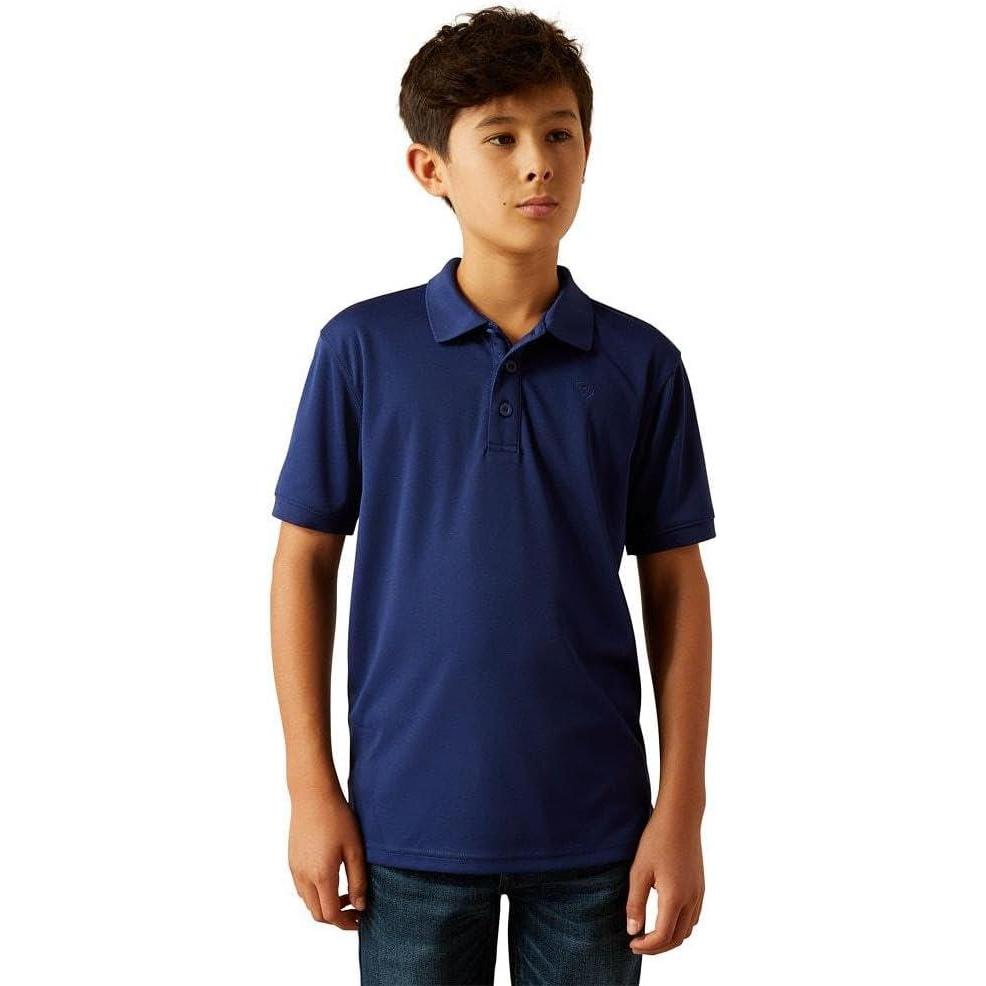 imageAriat Boys Tek PoloBlue Depths
