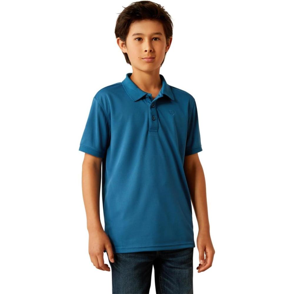 imageAriat Boys Tek PoloBlue Sapphire