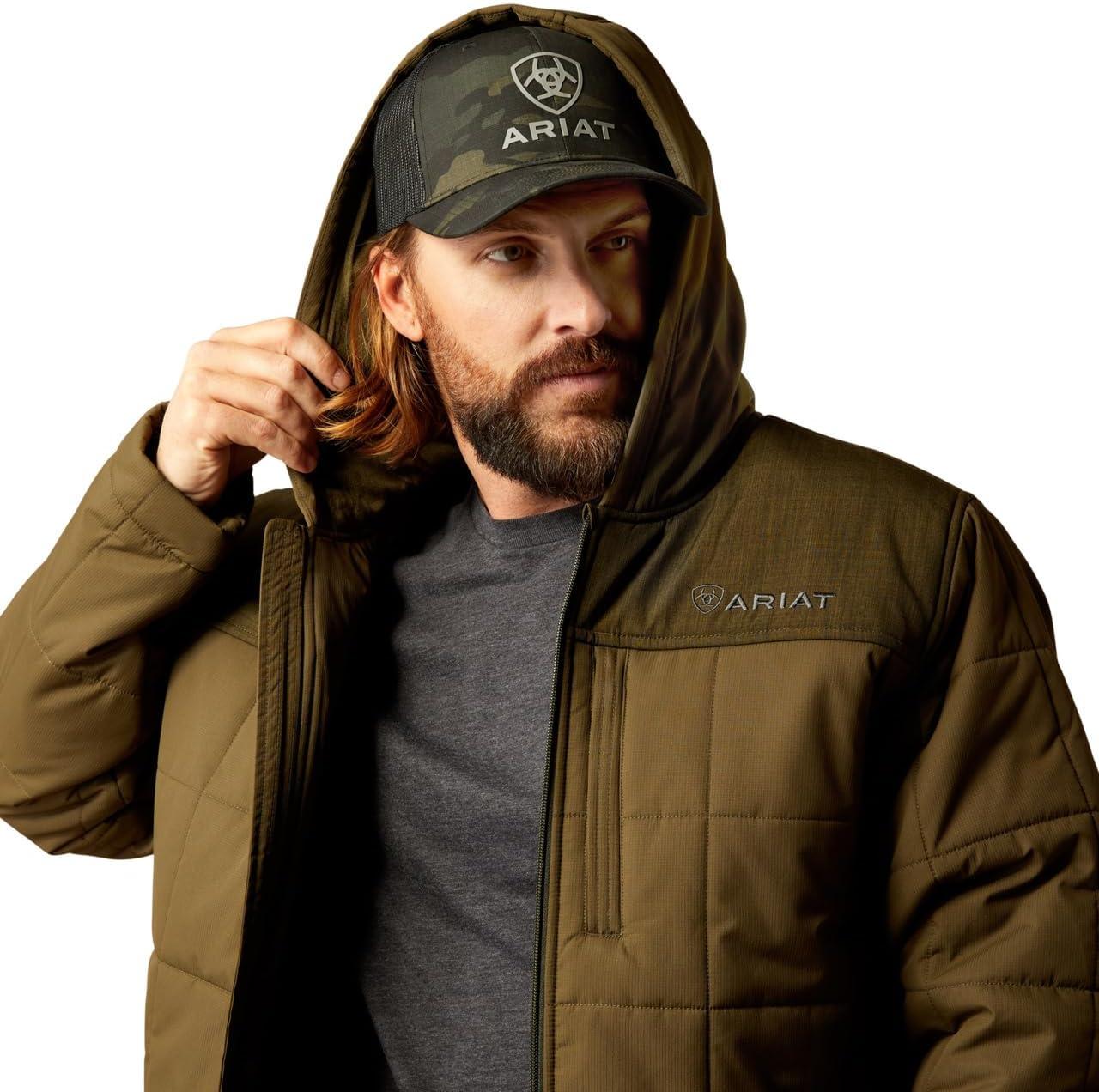 imageAriat Mens Crius Hooded Insulated JacketRelicRelic Heather