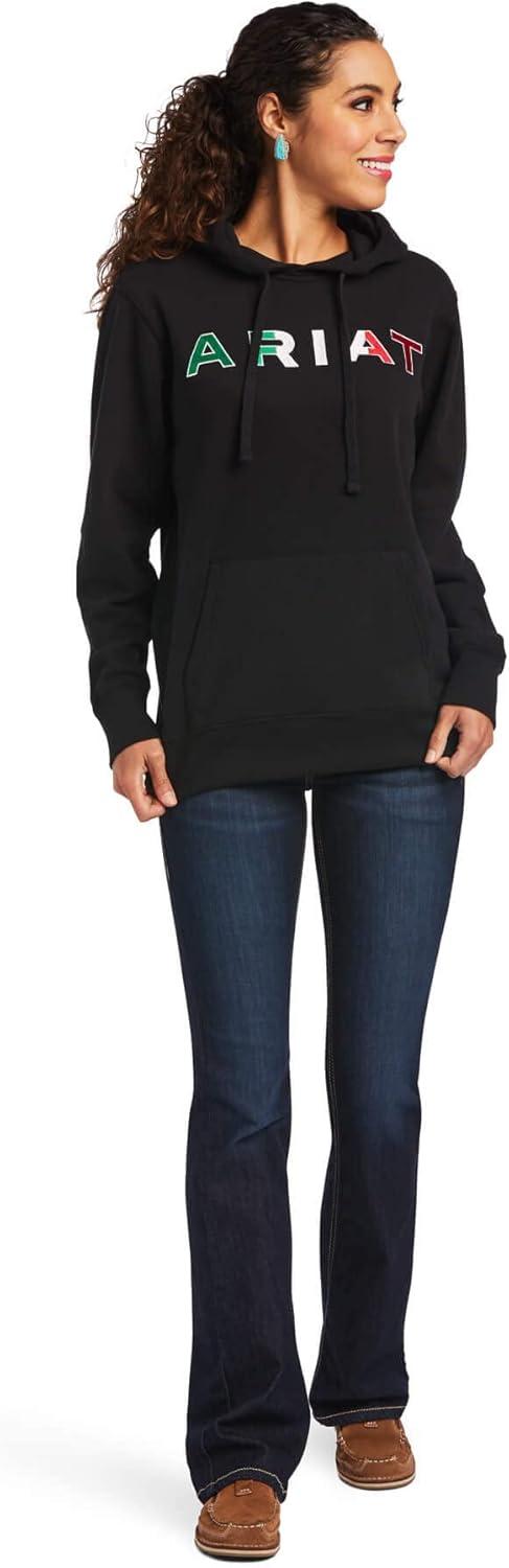 imageAriat Womens Hooded SweatshirtMexico HoodieBlack