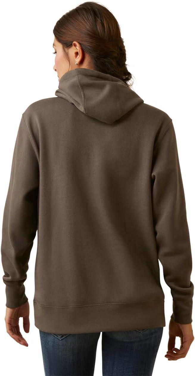imageAriat Womens Hooded SweatshirtReal Thunderbird HoodieBanyan Bark