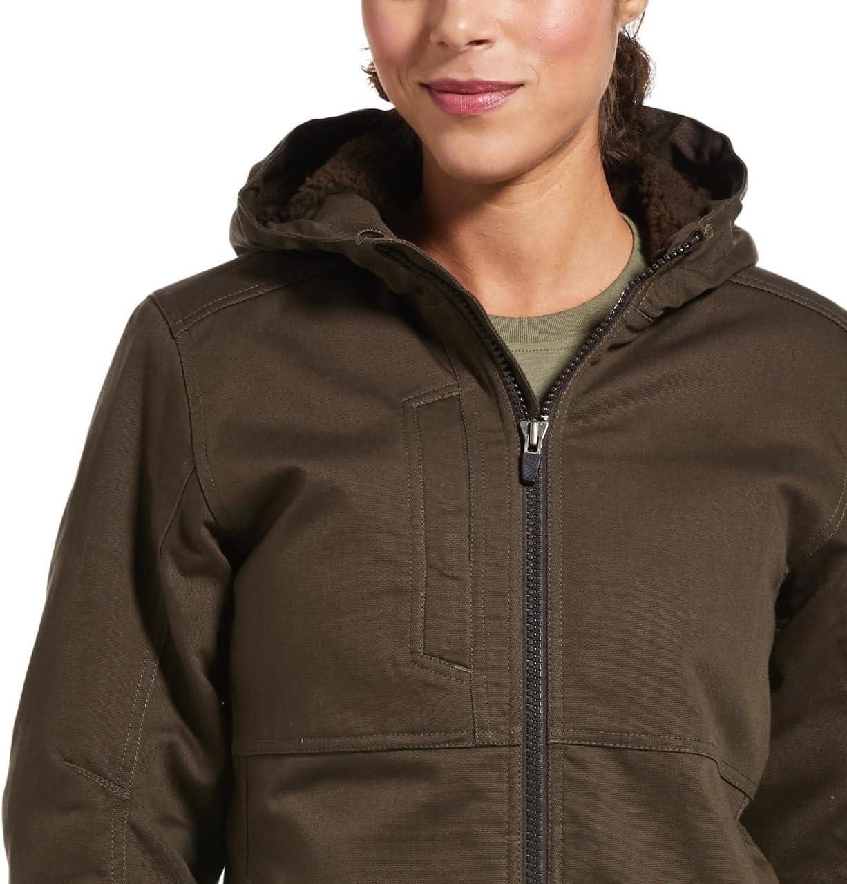 imageARIAT Womens Rebar Duracanvas Insulated JacketWren