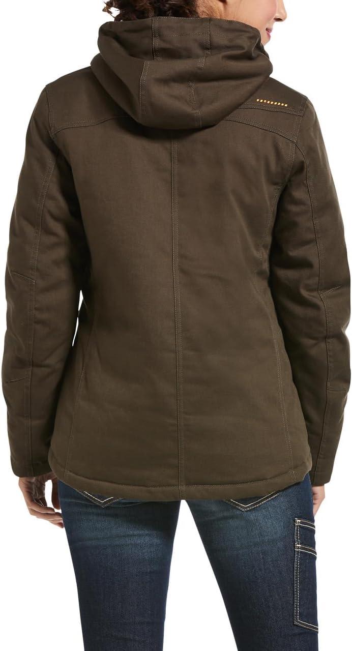 imageARIAT Womens Rebar Duracanvas Insulated JacketWren