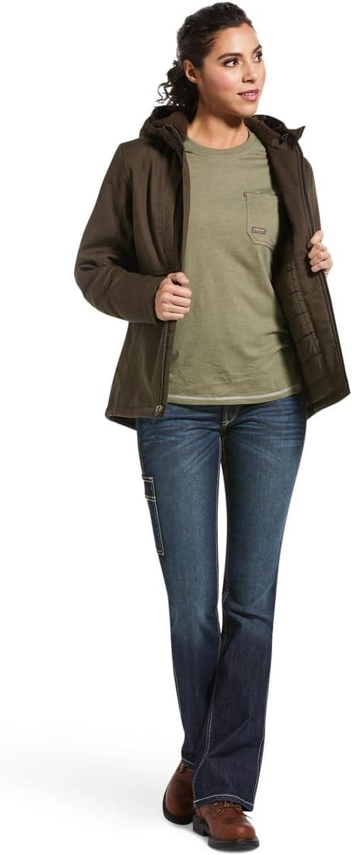 imageARIAT Womens Rebar Duracanvas Insulated JacketWren
