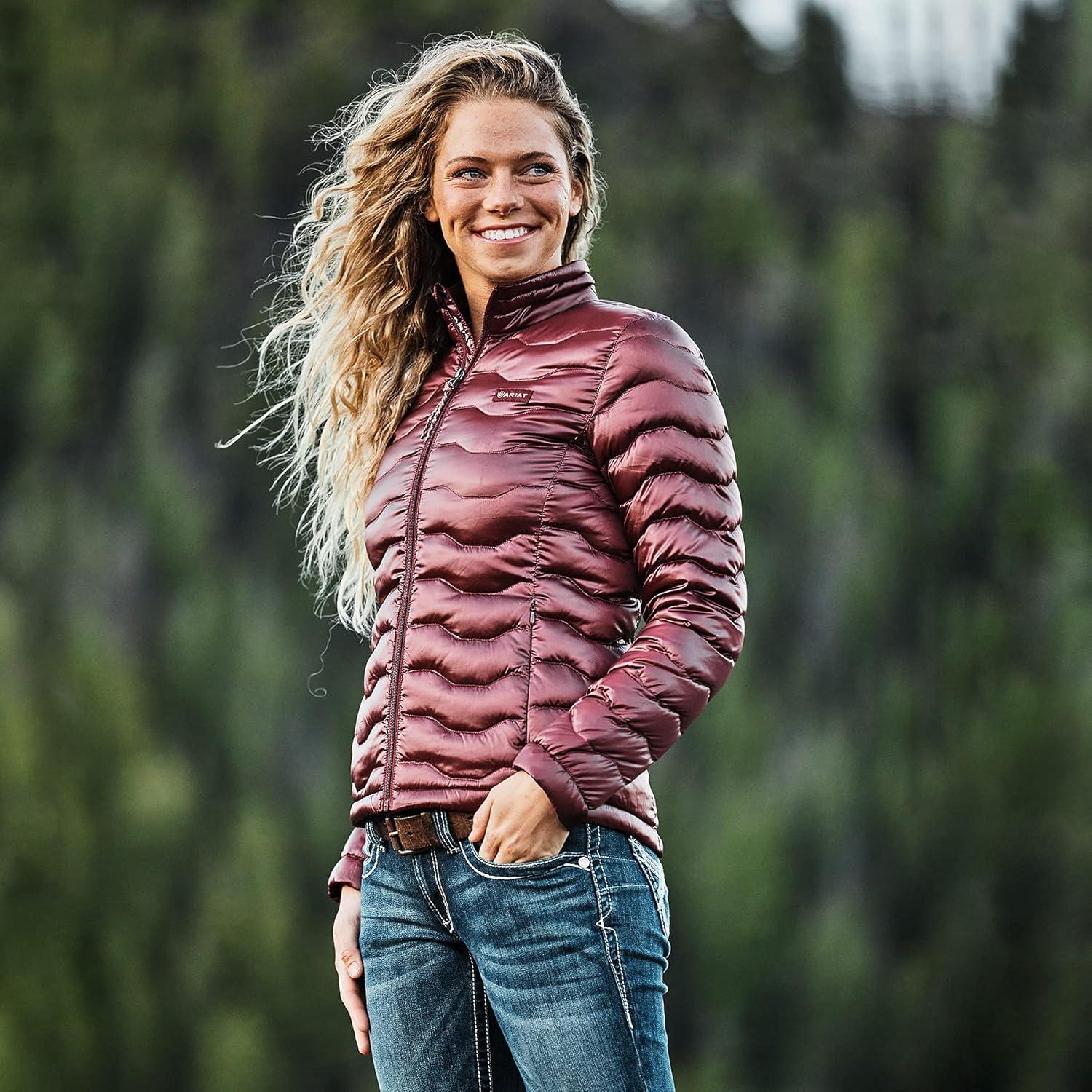 imageAriat Women Ideal Down JacketIridescent Windsor Wine