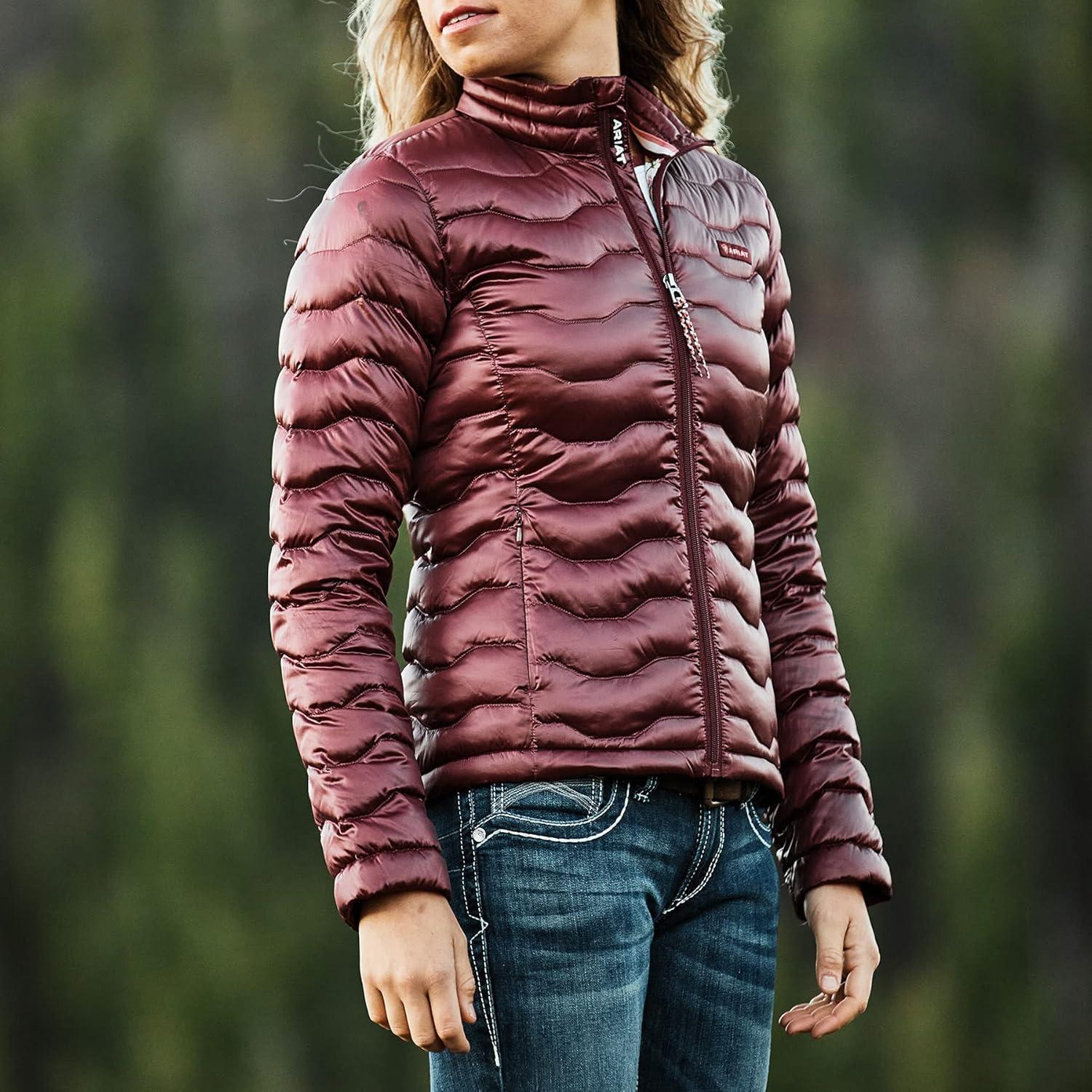 imageAriat Women Ideal Down JacketIridescent Windsor Wine