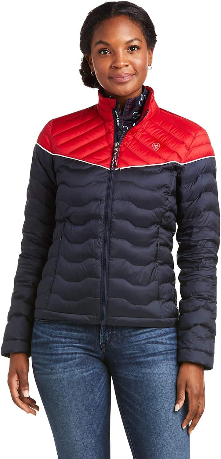 imageAriat Women Ideal Down JacketTeam Colorblock