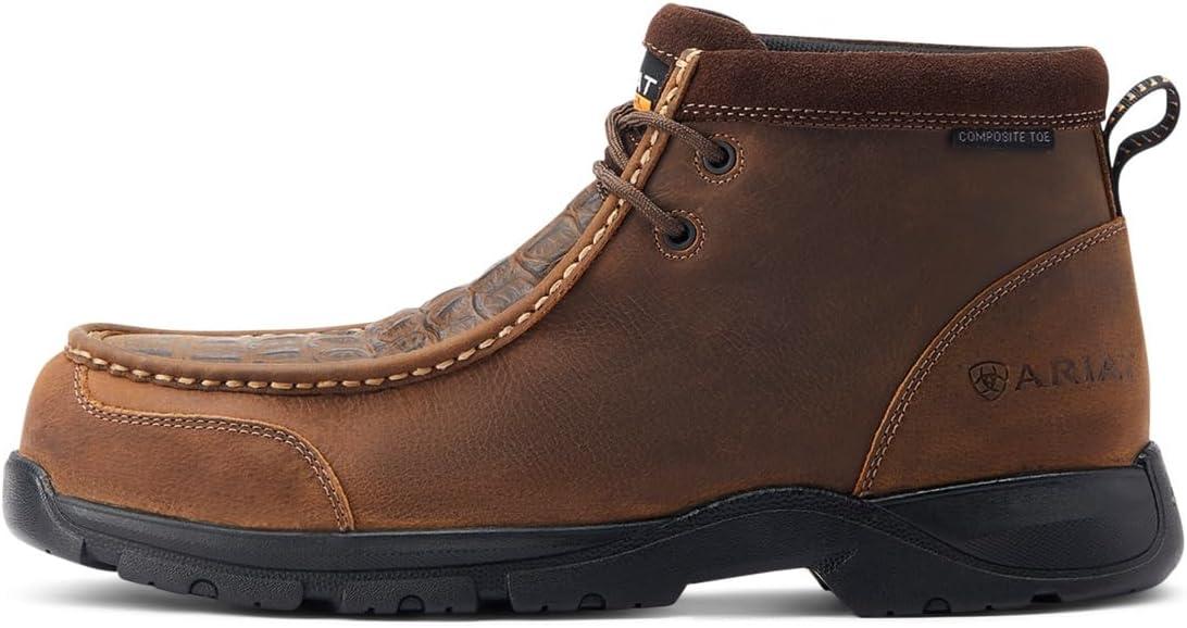 imageARIAT Mens Edge LTE Moc Composite ToeBrown