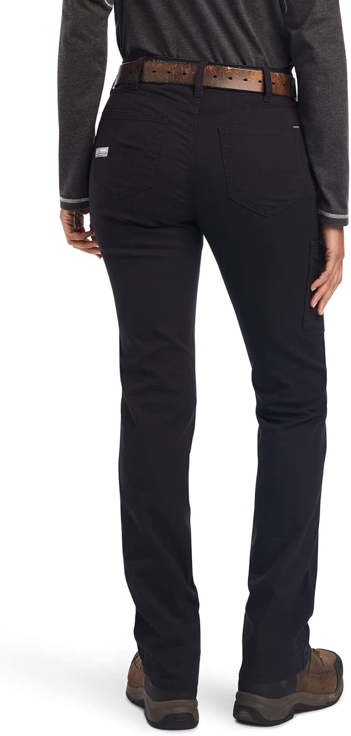 image:imageARIAT Rebar DuraStretch Riveter Straight Leg JeansBlack