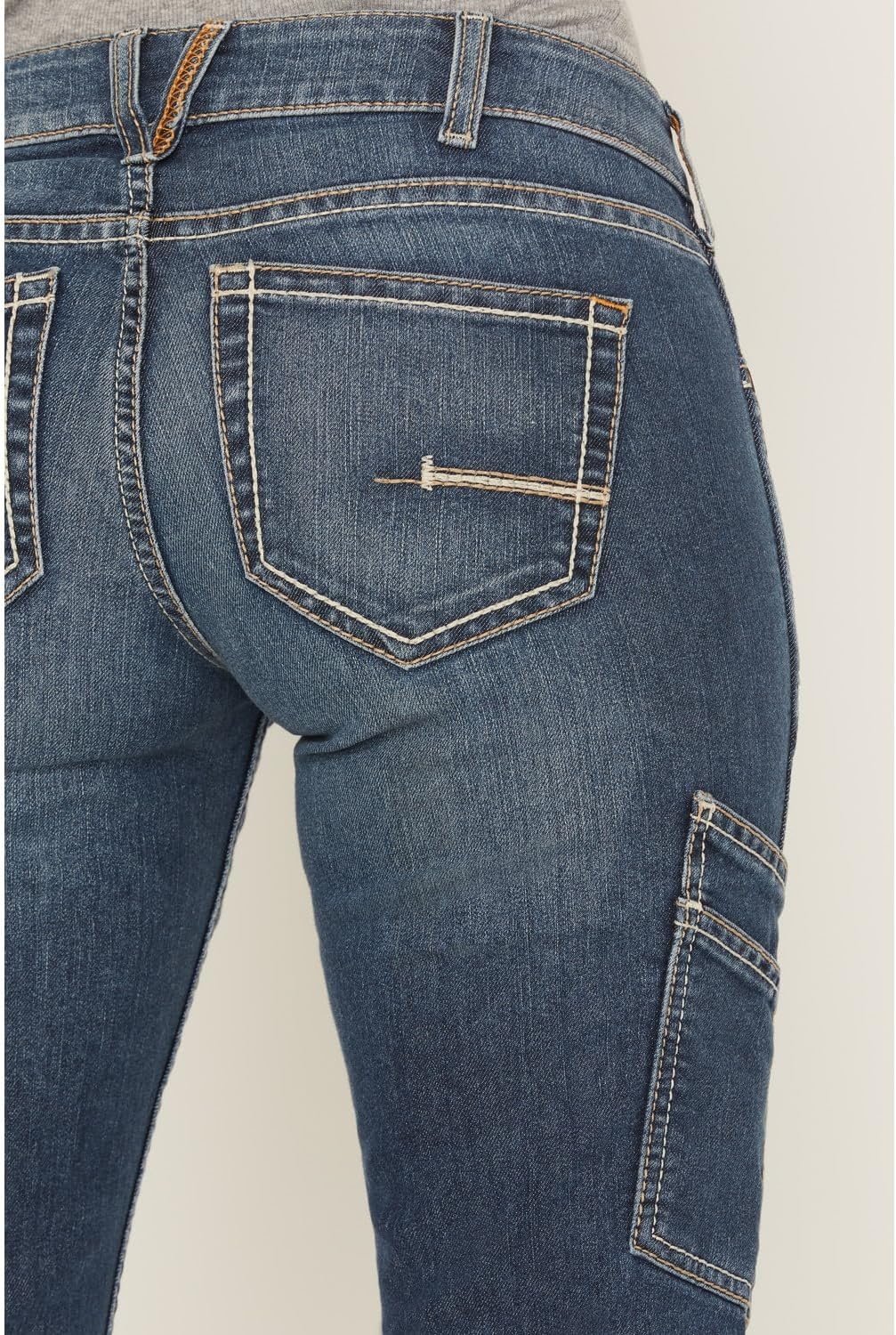 image:imageARIAT Rebar DuraStretch Riveter Straight Leg JeansBlue