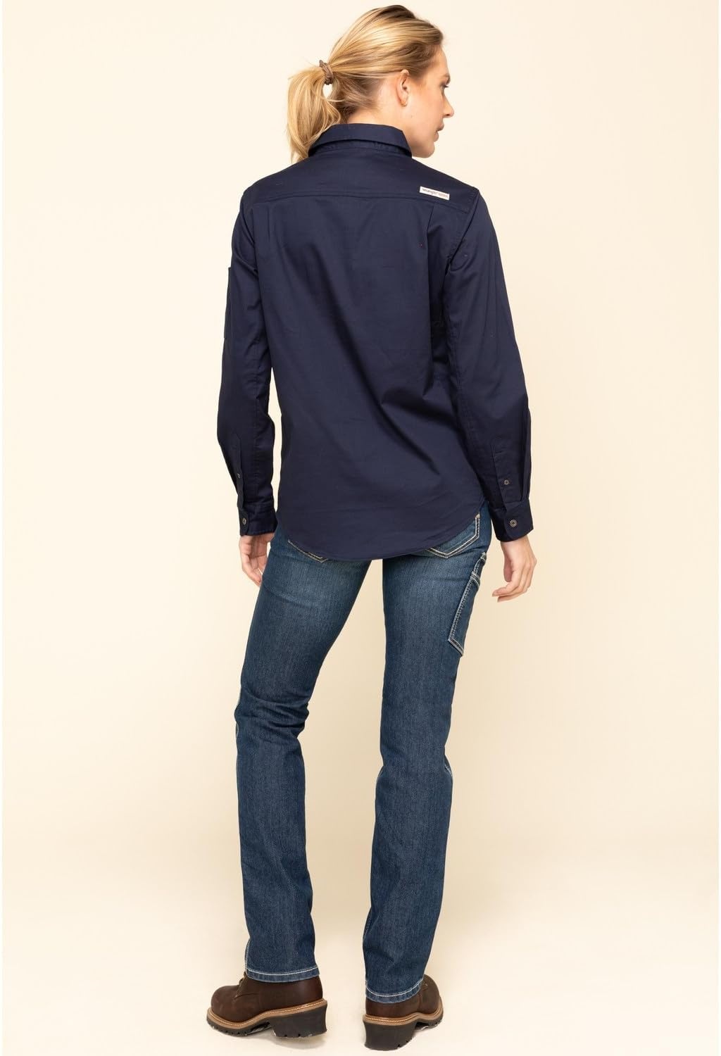 image:imageARIAT Rebar DuraStretch Riveter Straight Leg JeansBlue