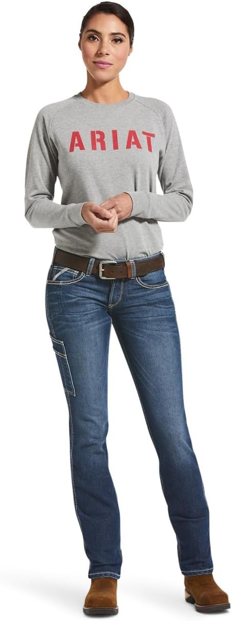 image:imageARIAT Rebar DuraStretch Riveter Straight Leg JeansNightride