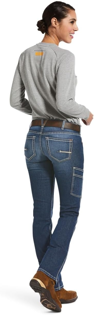 image:imageARIAT Rebar DuraStretch Riveter Straight Leg JeansNightride
