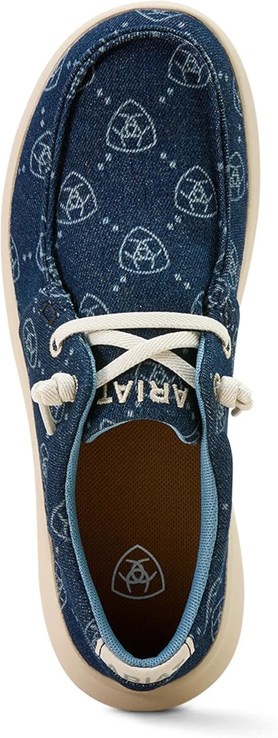 image:imageAriat Womens Hilo ShoeDenim Logo Print