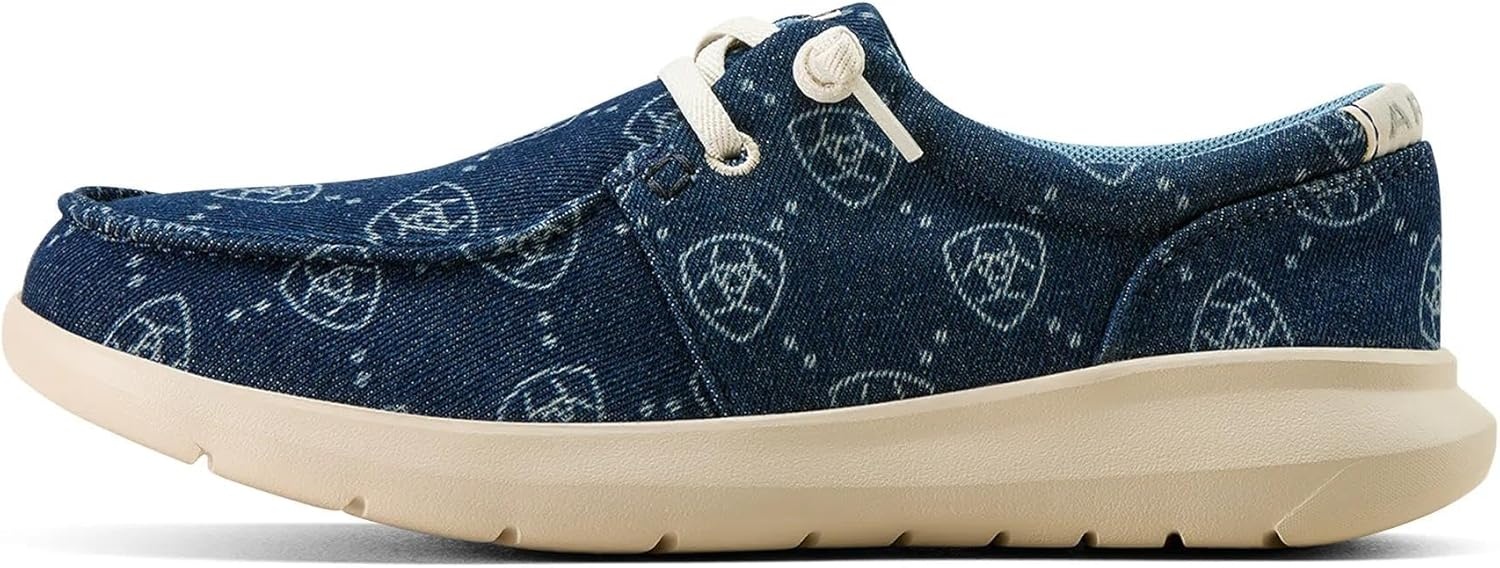 image:imageAriat Womens Hilo ShoeDenim Logo Print