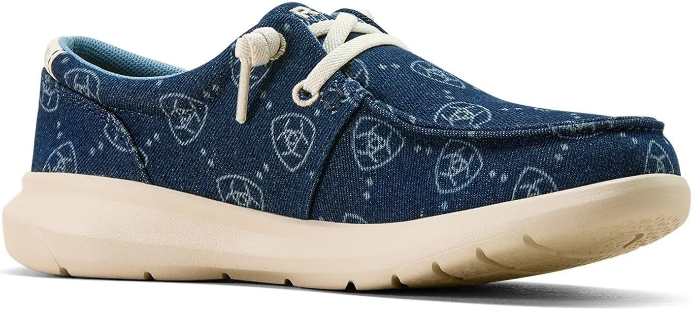 image:imageAriat Womens Hilo ShoeDenim Logo Print