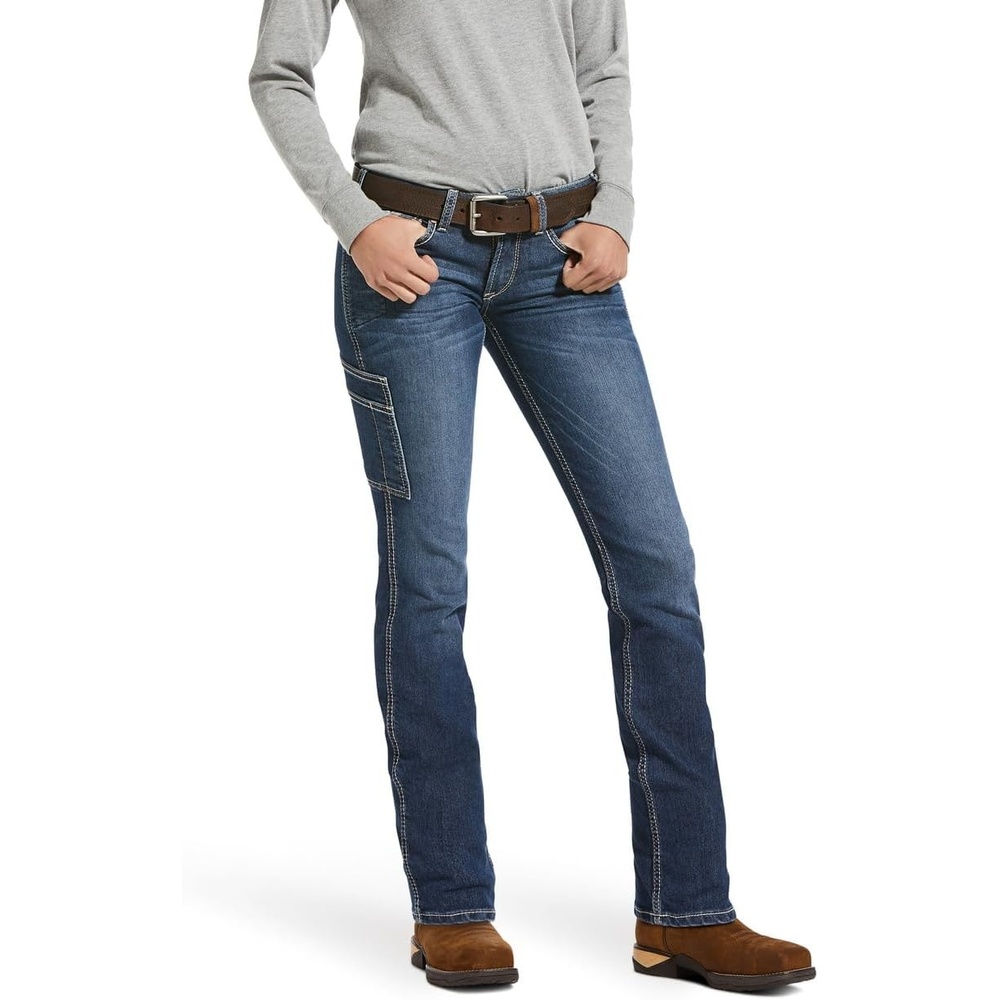 image:imageARIAT Rebar DuraStretch Riveter Straight Leg JeansNightride
