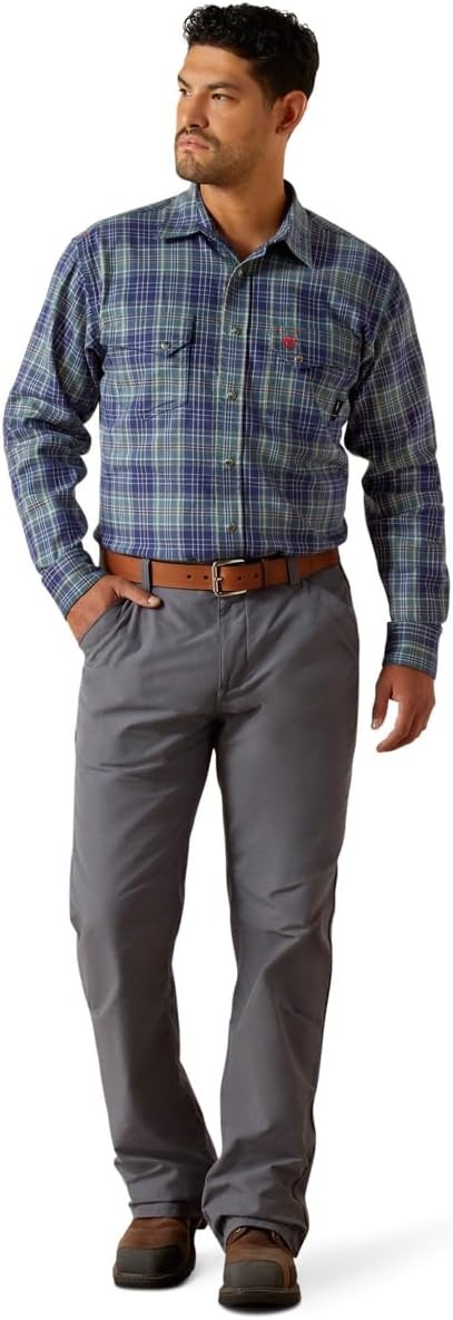 image:imageARIAT Mens Fr Orson Snap Work ShirtOrion Blue