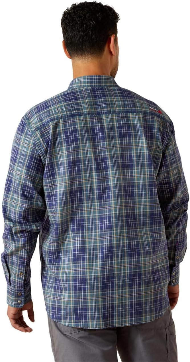 image:imageARIAT Mens Fr Orson Snap Work ShirtOrion Blue