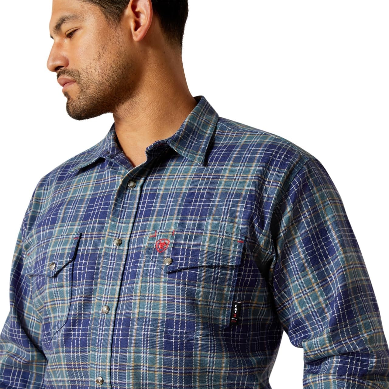image:imageARIAT Mens Fr Orson Snap Work ShirtOrion Blue