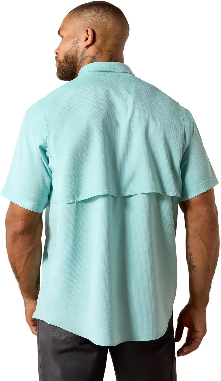 image:imageAriat Mens Rebar Made Tough Venttek Durastretch Work ShirtAquarelle