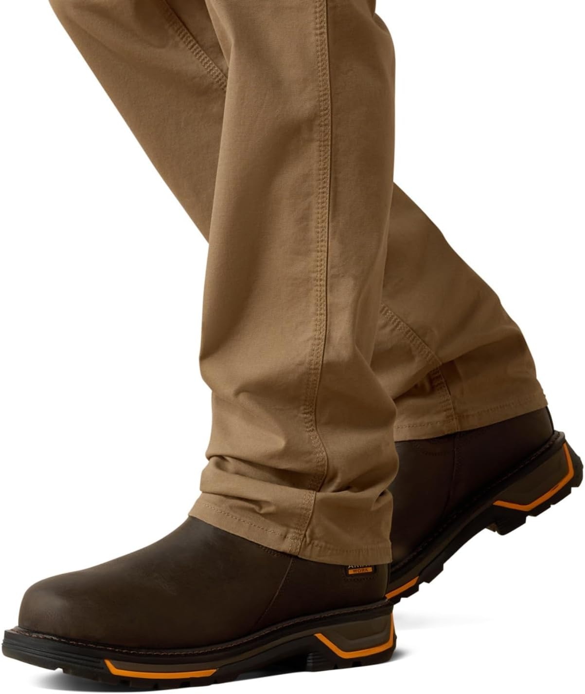 image:imageARIAT Rebar M4 Low Rise DuraStretch Made Tough Stackable Straight Leg PantsField Khaki