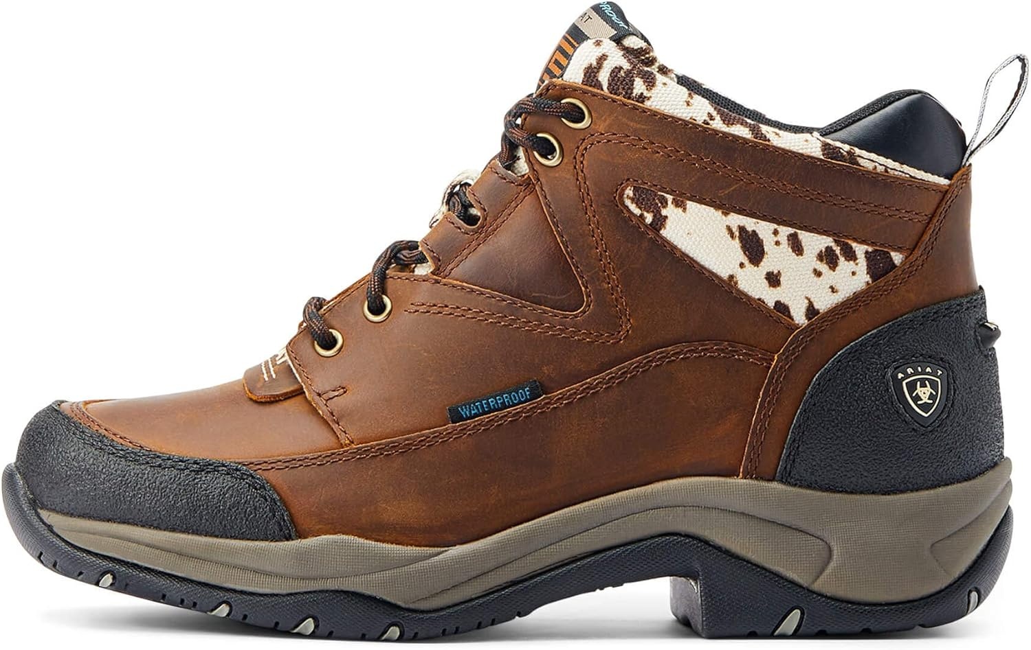 image:imageARIAT Womens Rebar Stretch Canvas Softshell VestDistressed Brown