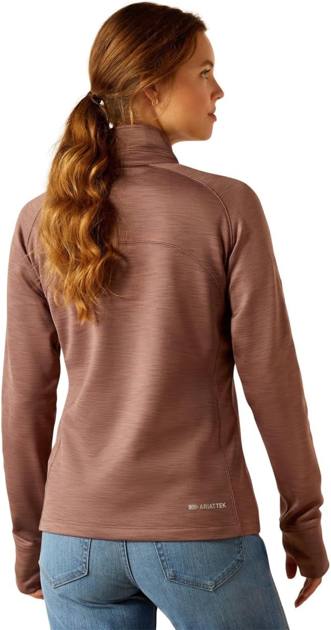 image:imageAriat Womens Tek Team 14 ZipTwilight Mauve