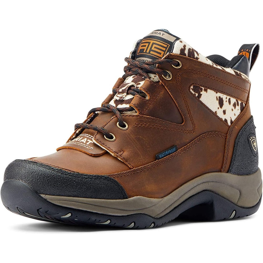 image:imageARIAT Womens Rebar Stretch Canvas Softshell VestDistressed Brown