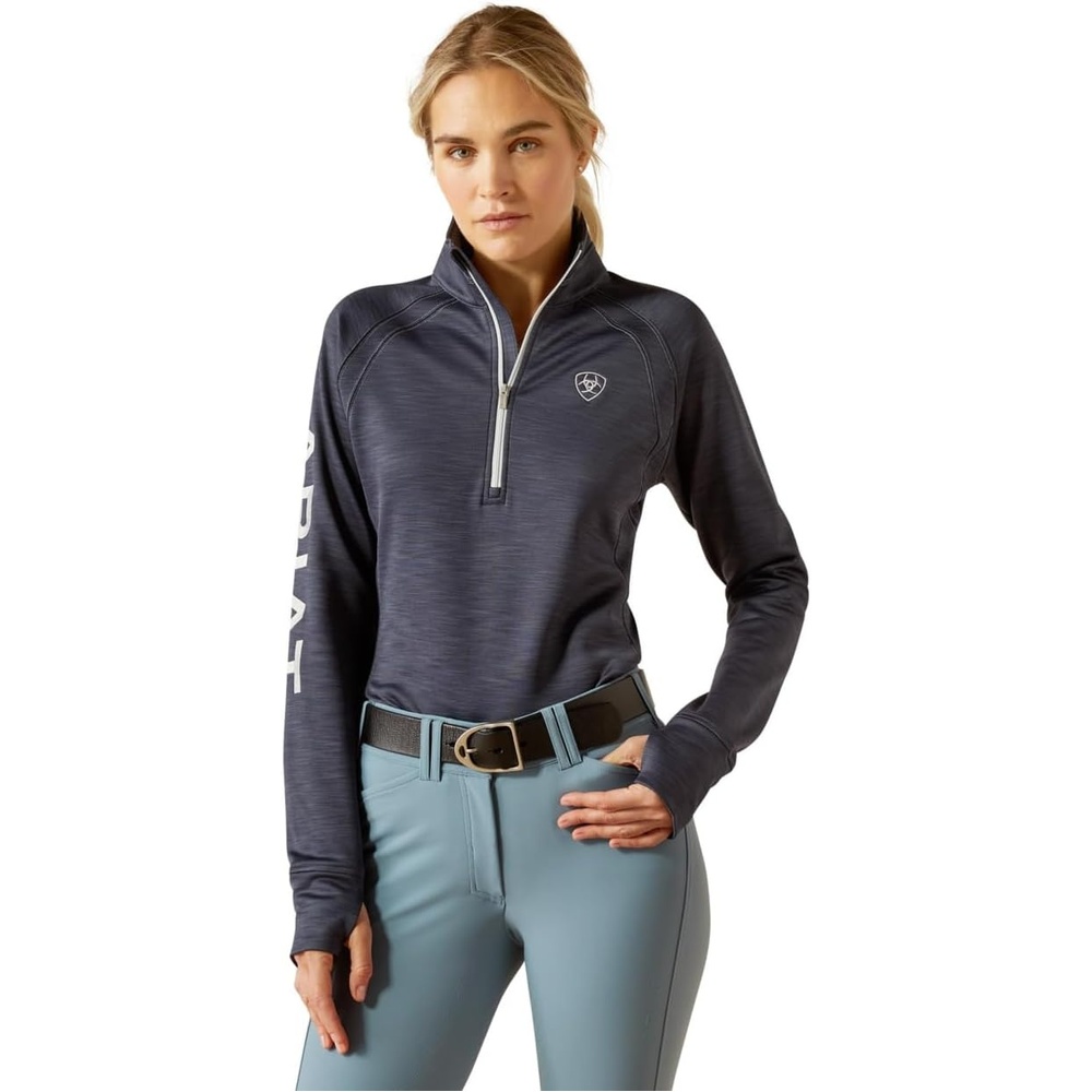 image:imageAriat Womens Tek Team 14 ZipOmbre Blue Heather