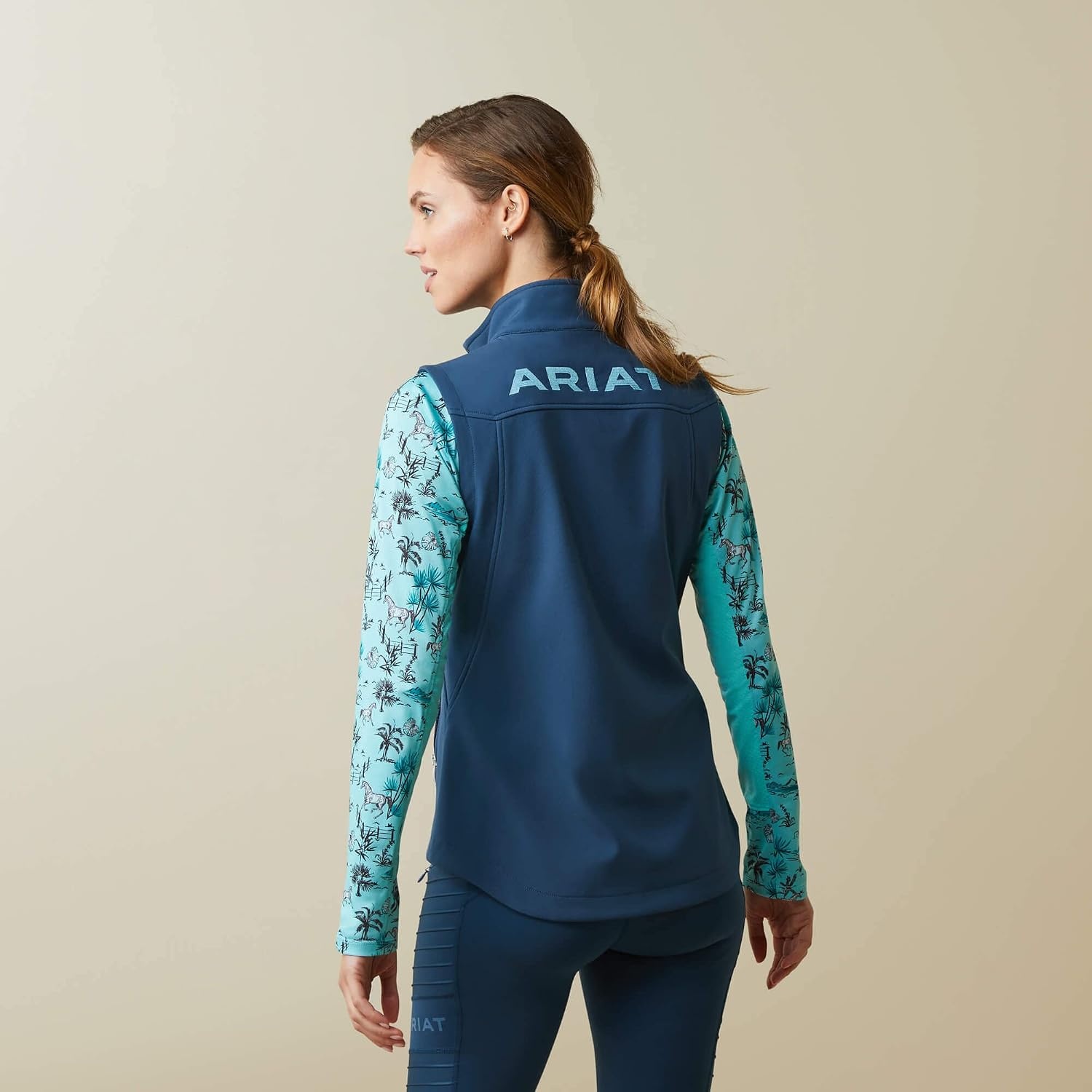image:imageAriat Womens New Team Softshell VestDeep Petroleum