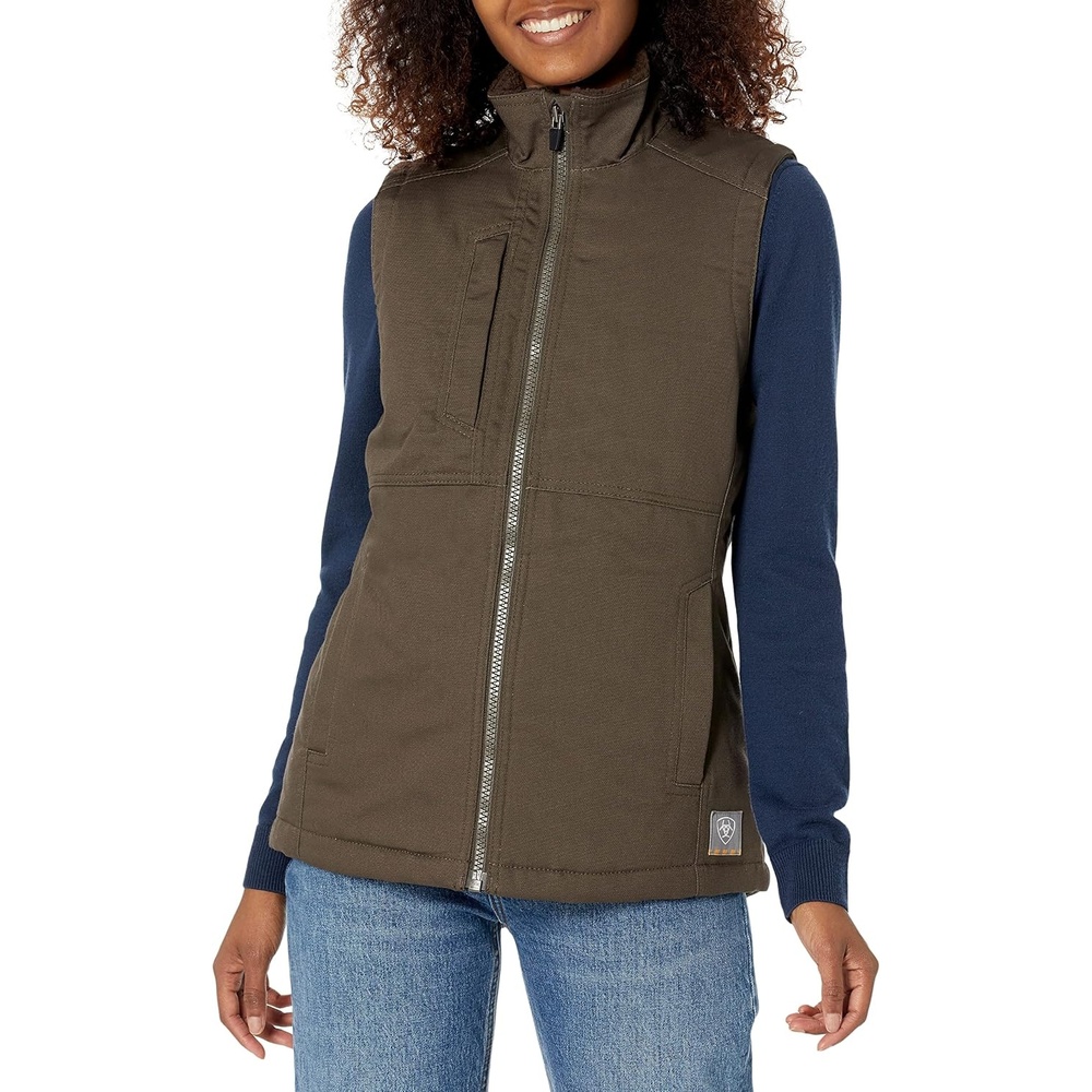 image:imageARIAT Womens Rebar Duracanvas Insulated VestWren