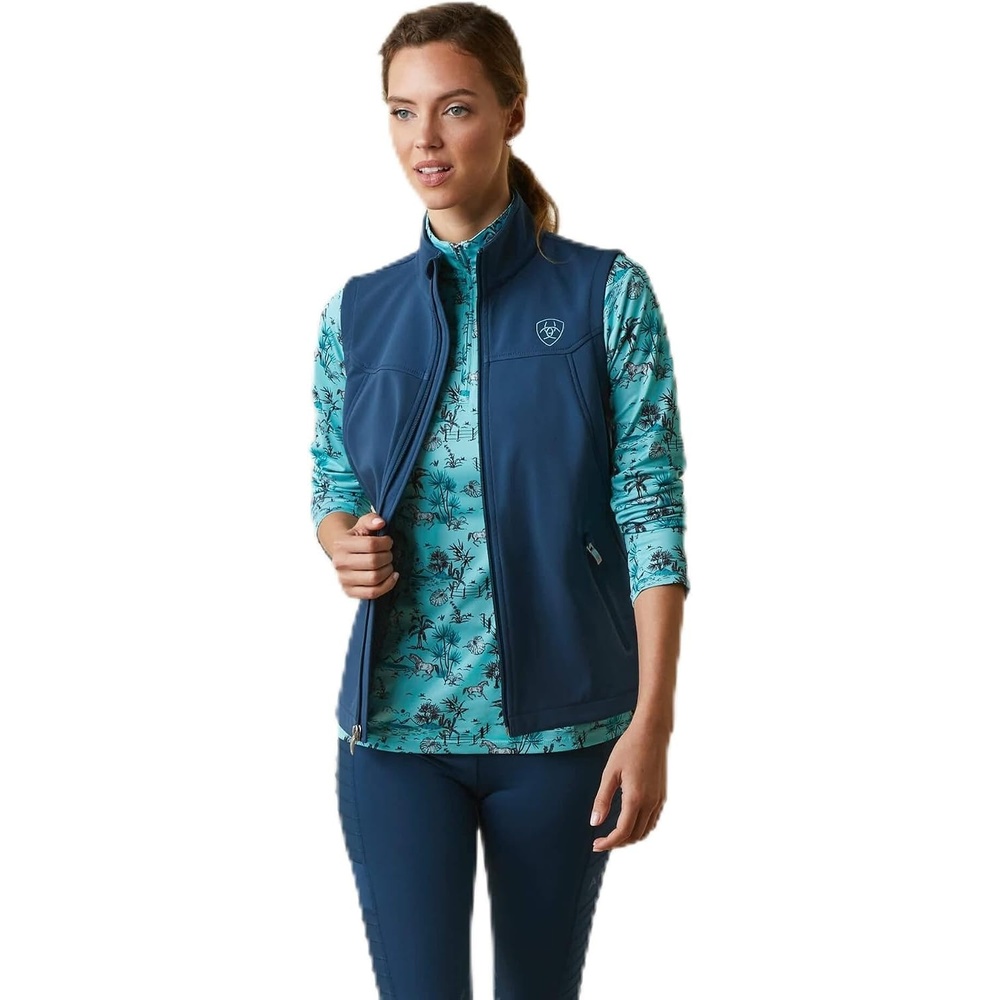 image:imageAriat Womens New Team Softshell VestDeep Petroleum